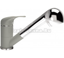 Смеситель Flortek Сигма FK для кухонной мойки, грей