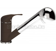 Смеситель Flortek Сигма FK для кухонной мойки, мокко