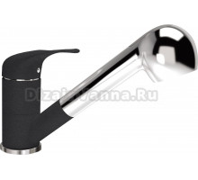 Смеситель Flortek Сигма FK для кухонной мойки, черный