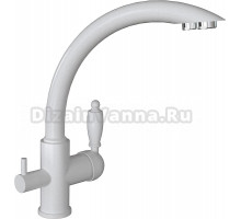 Смеситель Flortek Шале FK для кухонной мойки, жасмин
