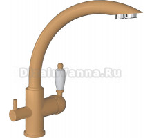 Смеситель Flortek Шале FK для кухонной мойки, капучино