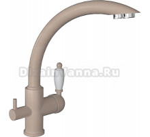 Смеситель Flortek Шале FK для кухонной мойки, песочный