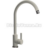 Смеситель Flortek Альфа FK для кухонной мойки, грей
