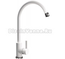 Смеситель Flortek Альфа FK для кухонной мойки, жасмин