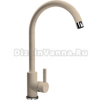 Смеситель Flortek Альфа FK для кухонной мойки, песочный