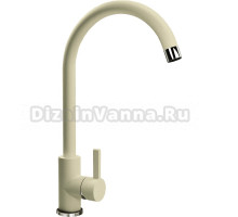 Смеситель Flortek Альфа FK для кухонной мойки, шампань