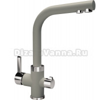 Смеситель Flortek Арес FK для кухонной мойки, грей