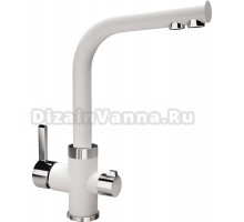 Смеситель Flortek Арес FK для кухонной мойки, жасмин