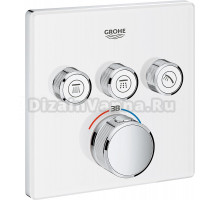 Термостат Grohe Grohtherm SmartControl 29157LS0 для душа, moon white