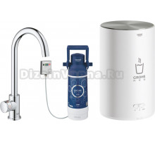 Смеситель Grohe Red II Mono 30085001 для кухонной мойки, с водонагревателем