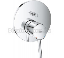 Смеситель Grohe Concetto 24054001 для ванны с душем