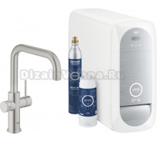 Смеситель Grohe Blue Home 31456DC0 с функцией фильтрации и газирования воды