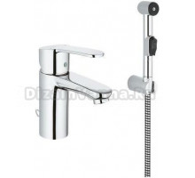 Смеситель Grohe Eurostyle Cosmopolitan 23549000 для раковины с гигиеническим душем