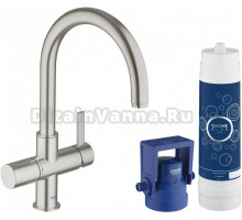 Смеситель Grohe Blue Pure 33249DC1 с функцией фильтрации