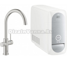 Смеситель Grohe Blue Home 31455DC0 с функцией фильтрации и газирования воды