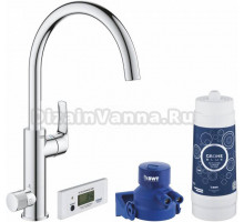 Смеситель Grohe Blue Pure Eurosmart 30383000 с функцией фильтрации