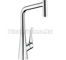 Смеситель Hansgrohe Metris 14820000 для кухонной мойки