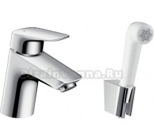 Смеситель Hansgrohe Logis 71290000 для раковины с гигиеническим душем