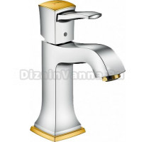 Смеситель Hansgrohe Metropol Classic 31301090 для раковины, хром/золото