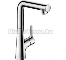 Смеситель Hansgrohe Talis S 72105000 для раковины, с донным клапаном