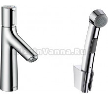 Смеситель Hansgrohe Talis Select S 72291000 для раковины с гигиеническим душем, с донным клапаном Push-Open