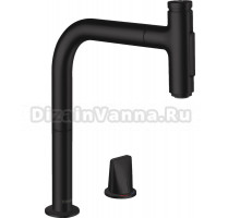 Смеситель Hansgrohe Metris Select 73818670 для кухонной мойки