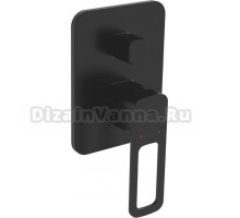 Смеситель Iddis Slide SLIBL00i67 С ВНУТРЕННЕЙ ЧАСТЬЮ. для ванны с душем