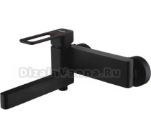 Смеситель Iddis Slide SLIBL00i02WA для ванны с душем, матовый черный