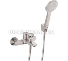 Смеситель Iddis Ray RAYBN02i02 для ванны с душем, сатин