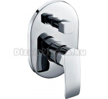 Смеситель Kaiser Aurora 67277 С ВНУТРЕННЕЙ ЧАСТЬЮ, для ванны с душем