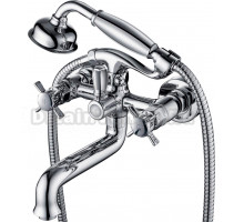 Смеситель Kaiser Cross 41022 для ванны с душем, хром