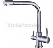 Смеситель Kaiser Merkur 26044 для кухонной мойки, хром