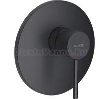 Смеситель Kludi Bozz 386553976 С ВНУУТРЕННЕЙ ЧАСТЬЮ, черный