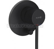 Смеситель Kludi Bozz 387163976 для ванны с душем, черный