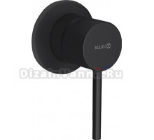 Смеситель Kludi Bozz 389253976 для ванны с душем, черный