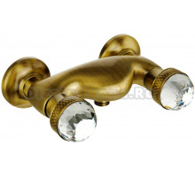 Смеситель Migliore Axo Swarovski ML.AXO-646F.BR для душа, бронза