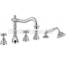 Смеситель Migliore Princeton ML.PRN-880.CR на борт ванны, хром