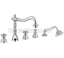 Смеситель Migliore Revival ML.REV-480.CR на борт ванны, хром