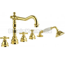 Смеситель Migliore Revival ML.REV-480.DO на борт ванны, золото