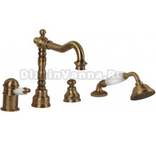 Термостат Migliore Oxford ML.OXF-6358.BI.BR на борт ванны, бронза