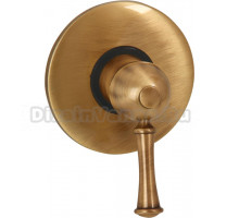 Смеситель Migliore Dallas ML.DLS-6830.BR С ВНУТРЕННЕЙ ЧАСТЬЮ, для душа, бронза