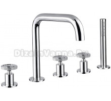 Смеситель Migliore Reversa 28193 на борт ванны, хром