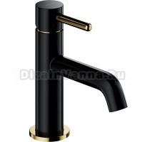 Смеситель Omnires Y 1210N для раковины, черный-золото