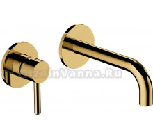 Смеситель Omnires Y 1215H С ВНУТРЕННЕЙ ЧАСТЬЮ, для раковины, золото