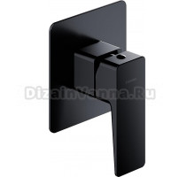 Смеситель Omnires Parma 7445 С ВНУТРЕННЕЙ ЧАСТЬЮ, для душа, черный