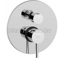 Смеситель Paffoni Light LIG018CR С ВНУТРЕННЕЙ ЧАСТЬЮ, для душа