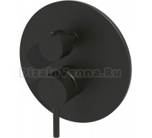 Смеситель Paffoni Light LIG019NO С ВНУТРЕННЕЙ ЧАСТЬЮ, для душа