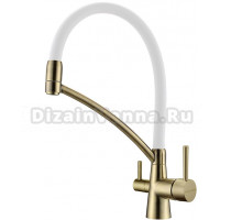 Смеситель Paulmark Siegen Si213111-BRw для кухонной мойки, бронза