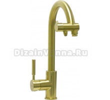 Смеситель Seaman Barcelone SSL-5226 Antique Gold для кухонной мойки