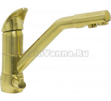 Смеситель Seaman Barcelone SSL-5361 Antique Gold для кухонной мойки